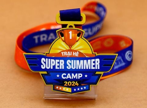  HUY CHƯƠNG TẠO HÌNH TÙY CHỈNH - SUPER SUMMER CAMP 
