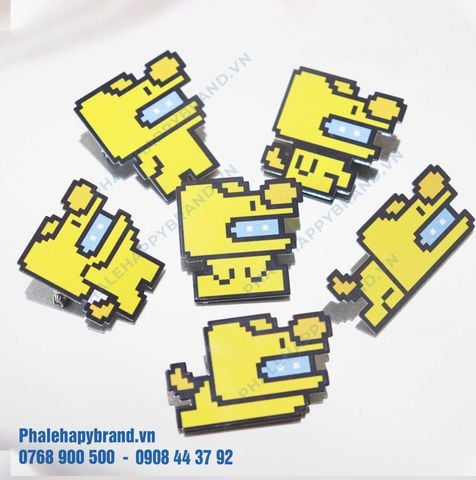  Huy Hiệu Inox In UV 