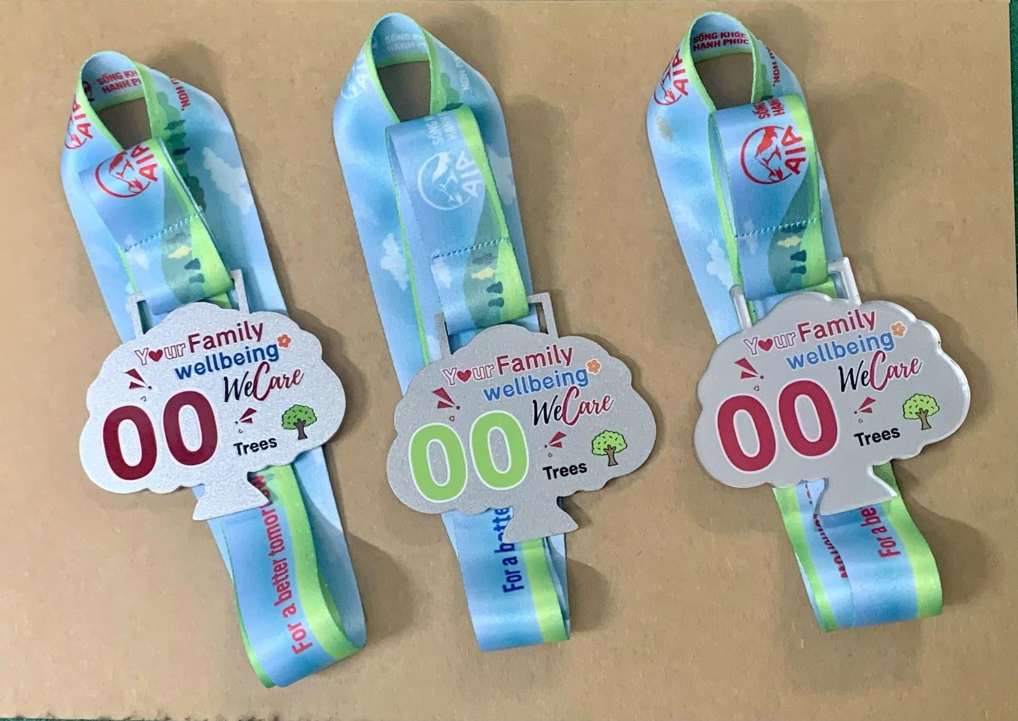 HUY CHƯƠNG TẠO HÌNH TÙY CHỈNH - AIA