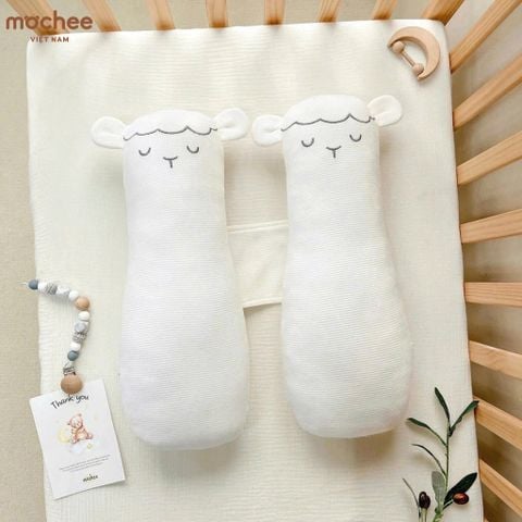 Chặn , Gối ôm đa năng 2 trong 1 thêu Cotton Jaquard Mochee ( các mẫu )