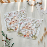 Set 3 Khăn sữa cotton 6 lớp mềm mại Mochee ( các mẫu )
