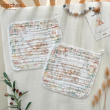 Set 3 Khăn sữa cotton 6 lớp mềm mại Mochee ( các mẫu )