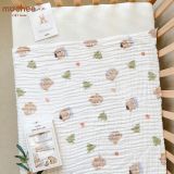 Khăn tắm xô 6 lớp hoạ tiết Mochee ( các mẫu )