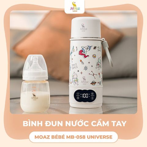 Bình đun nước cầm tay Moaz BéBé MB058 - Bản Universe