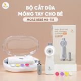Bộ cắt dũa móng tay cho bé Moaz Bébé MB118