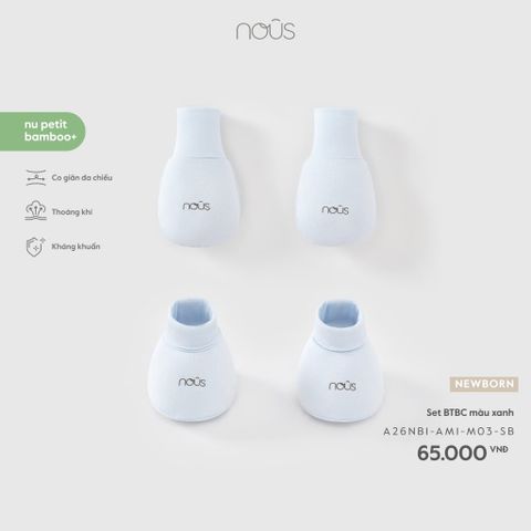 Set BTBC màu xanh Nous Petit Bamboo+