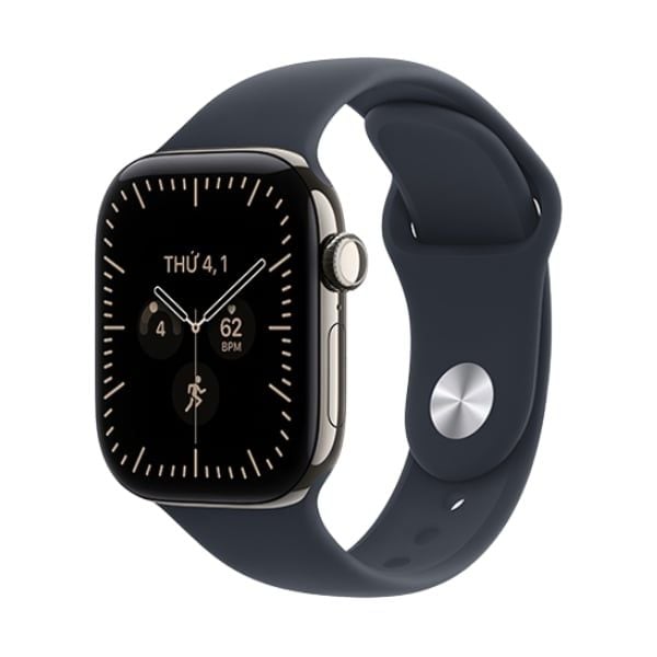 Apple Watch Series 12 42mm 5G Viền Titan Dây Cao Su