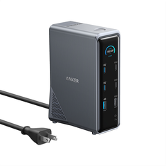 Trạm sạc Anker Prime (14-in-1, Dual Display, 160W) Xám A83B61A1