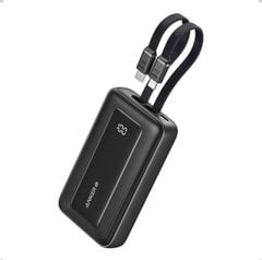Sạc dự phòng Anker Zolo 1C1A 30W 10000mah (Built-In USB-C and Lightning Cable) A1680