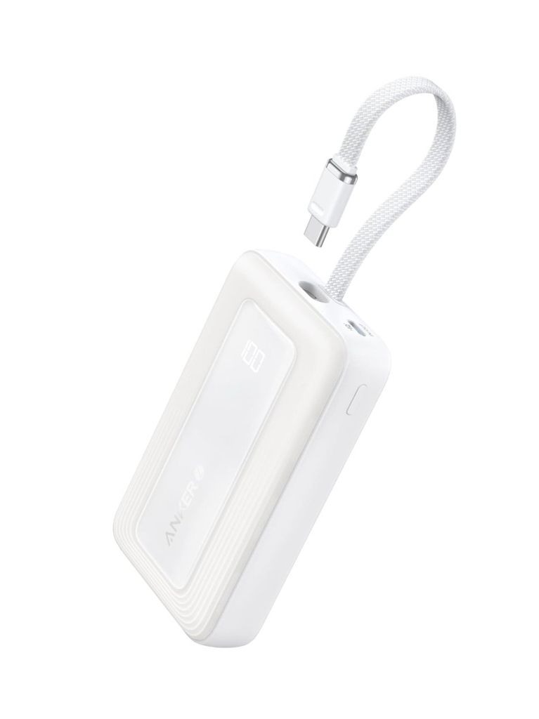 Sạc dự phòng Anker Zolo 1C1A 30W 10000mah (Built-In USB-C Cable) A1688