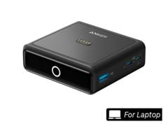 Đế sạc Anker 2C1A 100W Đen A1902111