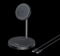 Đế sạc không dây Anker 1C 15W (2-in-1, Stand) Đen A2544