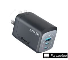 Củ sạc Anker 737 Prime 2C1A 100W Đen A2343J11