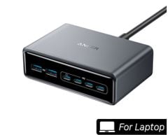 Củ sạc Anker Prime 4C2A 200W Bạc A2683