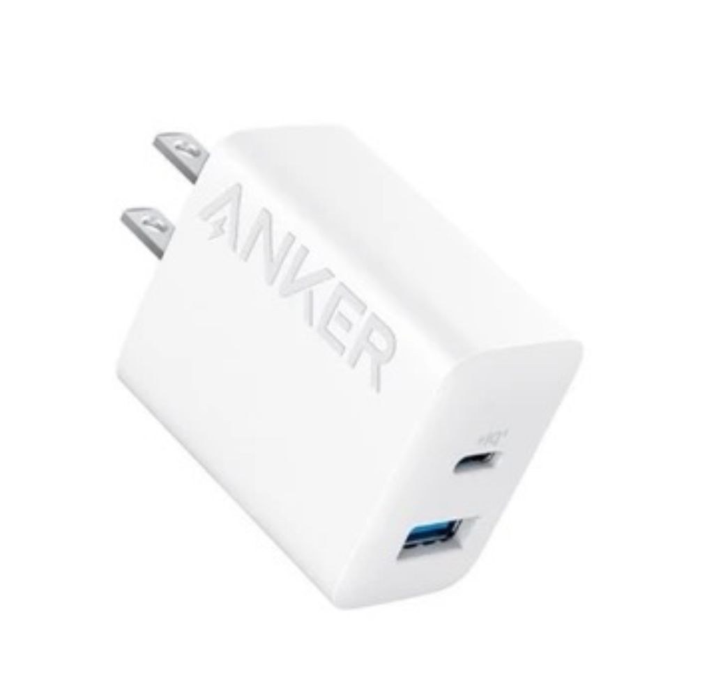 Củ sạc Anker 312 1C1A 20W (with USB-C Cable) Trắng B2348