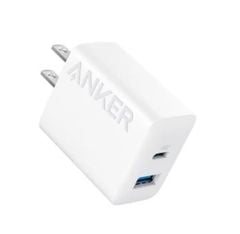 Củ sạc Anker 312 1C1A 20W (with USB-C Cable) Trắng B2348