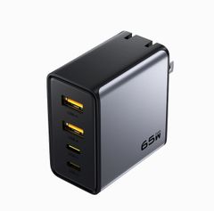 Sạc Pisen BOLT Utility 65W 4-Port GaN Fast Charger(US) model TP-C66