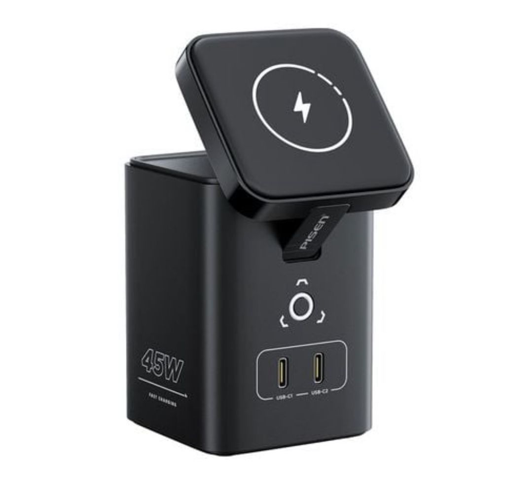 Trạm sạc PISEN PRO Desktop Magstation 45W model TP-C25