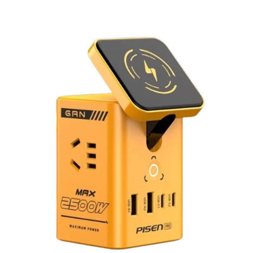 Trạm sạc PISEN PRO Desktop MagStation KF25 - Mecha Style 65W model KF25(Mecha)