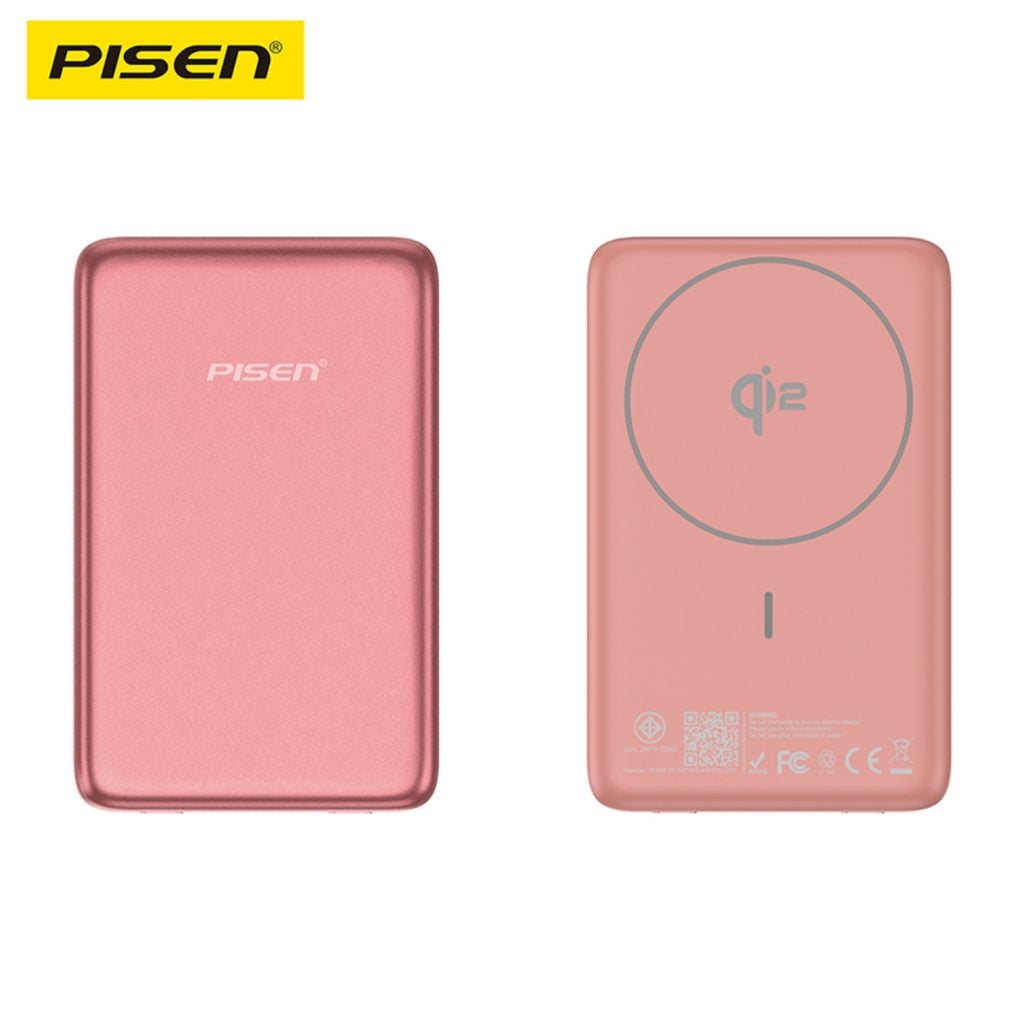 Sạc dự phòng PISEN PRO SleekVolt 20W 10000mAh Dualmode Qi2 model TP-D148(GLB)