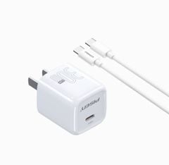 Sạc PISEN QUICK PD30W Pudding CC1000 (US) model TP-C72 (Type-C/GLB)