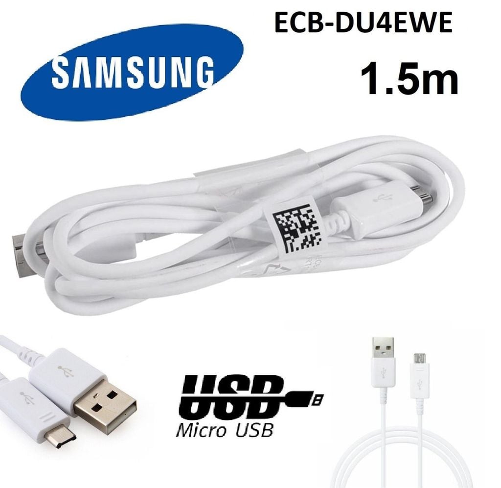 Cáp Samsung, Android - Micro USB 1500mm model MU01-1500