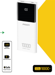 Sạc dự phòng PISEN - Mr White Digital 10000mAh model TP-D33(GLB)
