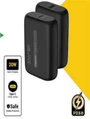 Sạc dự phòng PISEN QUICK - Power Tiny 20W 10000mAh model TS-D304(GLB)