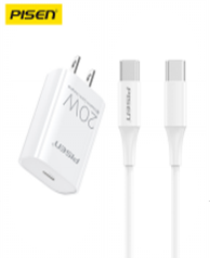 Sạc PISEN QUICK-Mr White USB-C 20W (Type-C) model TS-C135 (Type-C/GLB )