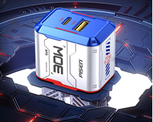 Sạc PISEN QUICK Gundam Gamer G1 PD30W GaNUltra 1C1A Charger model TP-C33