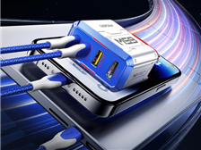 Sạc PISEN QUICK Gundam Gamer G1 65W GaNUltra 1C2A  + HDMI CC1000 model TP-C34 (Type-C)