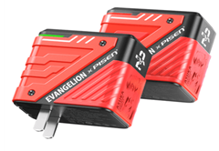 Sạc PISEN PRO - EVA ASUKA 65W GaNUltra 2C1A Charger , Purple model TP-C04(Type-C)