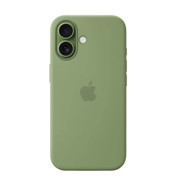 Ốp lưng Apple iPhone 17 Silicone Case Light Moss Chính Hãng