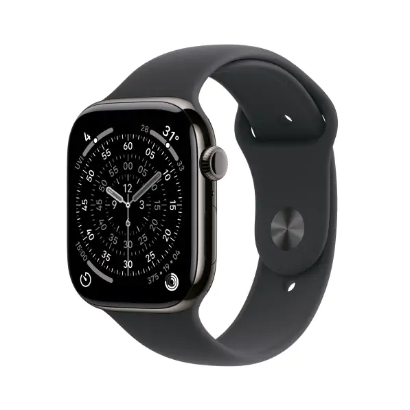 Apple Watch S11 Viền Titan (LTE) 46mm dây cao su Chính Hãng