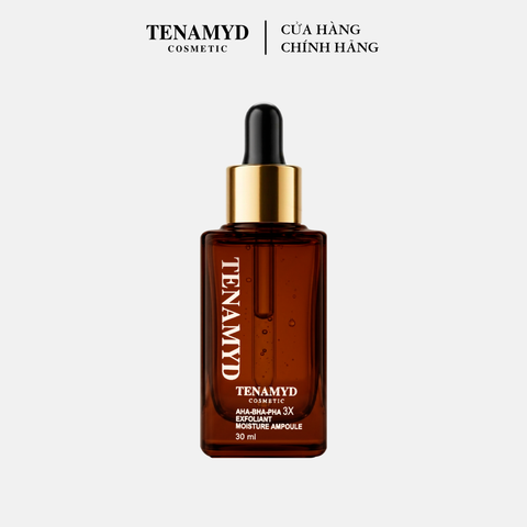 Dưỡng chất làm sạch tế bào chết AHA-BHA-PHA – TENAMYD AHA-BHA-PHA 3X EXFOLIANT MOISTURE AMPOULE (30ml)