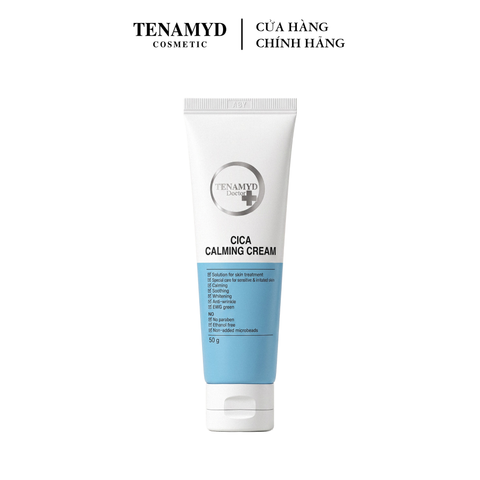 Kem dưỡng ẩm phục hồi và làm dịu da - TENAMYD DOCTOR CICA CALMING CREAM/ Tuýp/ 50g