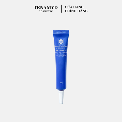 Kem thoa trên nốt mụn - FRESH WHITE SAND BY TENAMYD PLATINUM ACNE CARE CLARIFYING  SPOT SOLUTION/ tuýp/ 20g
