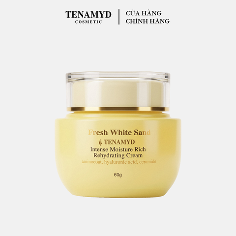 Kem dưỡng tăng cường độ ẩm - FRESH WHITE SAND BY TENAMYD INTENSE MOISTURE RICH  REHYDRATING CREAM/ Lọ/ 60g