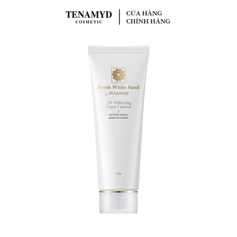 Sữa rửa mặt dành cho da dầu và da hỗn hợp - FRESH WHITE SAND BY TENAMYD UV WHITENING FOAM CLEANSER 1/ Tuýp/ 120g