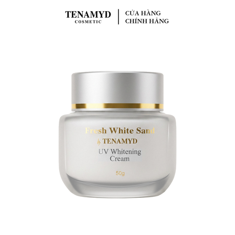 Kem dưỡng trắng da - FRESH WHITE SAND BY TENAMYD UV WHITENING CREAM/ Lọ/ 50g
