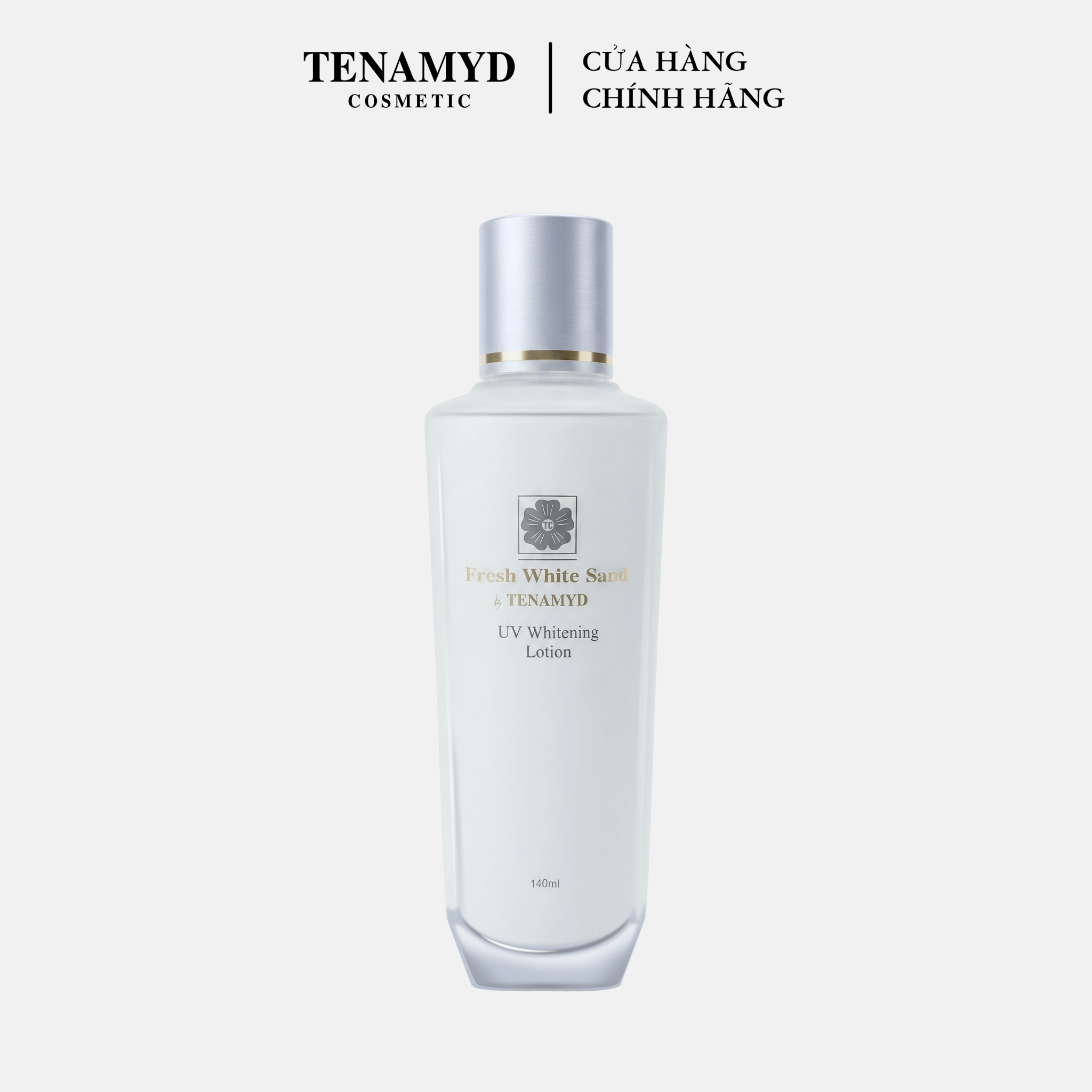 Nước dưỡng trắng da - FRESH WHITE SAND BY TENAMYD UV WHITENING LOTION/ Chai/ 140ml