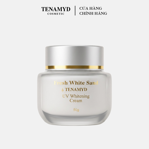 Kem dưỡng trắng da - FRESH WHITE SAND BY TENAMYD UV WHITENING CREAM/ Lọ/ 50g