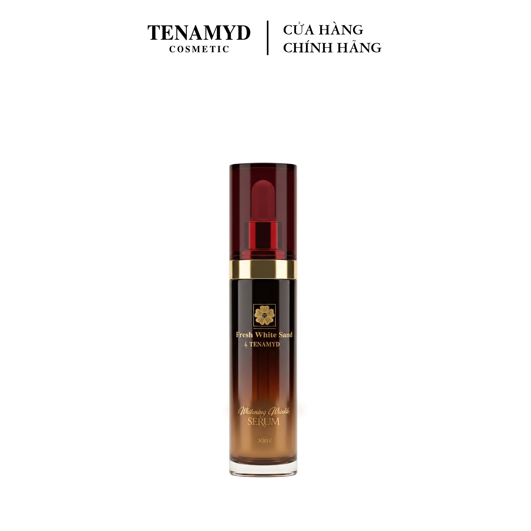 Tinh chất trắng da làm mờ vết nhăn - FRESH WHITE SAND BY TENAMYD WHITENING WRINKLE SERUM/ chai/ 30ml