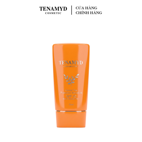 Kem chống nắng trà xanh SPF42/PA++ - TENAMYD GREEN TEA PROTECTIVE SUNSCREEN SPF42 WATER  RESISTANT/PA++/ Tuýp/ 70ml
