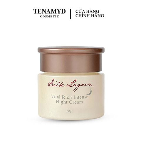 Kem Đêm Giàu Dưỡng Chất - TENAMYD SILK LAGOON VITAL RICH INTENSE NIGHT CREAM/ Lọ / 60g