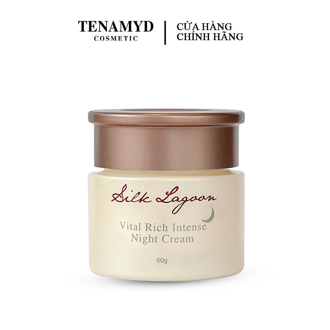 Kem Đêm Giàu Dưỡng Chất - TENAMYD SILK LAGOON VITAL RICH INTENSE NIGHT CREAM/ Lọ / 60g