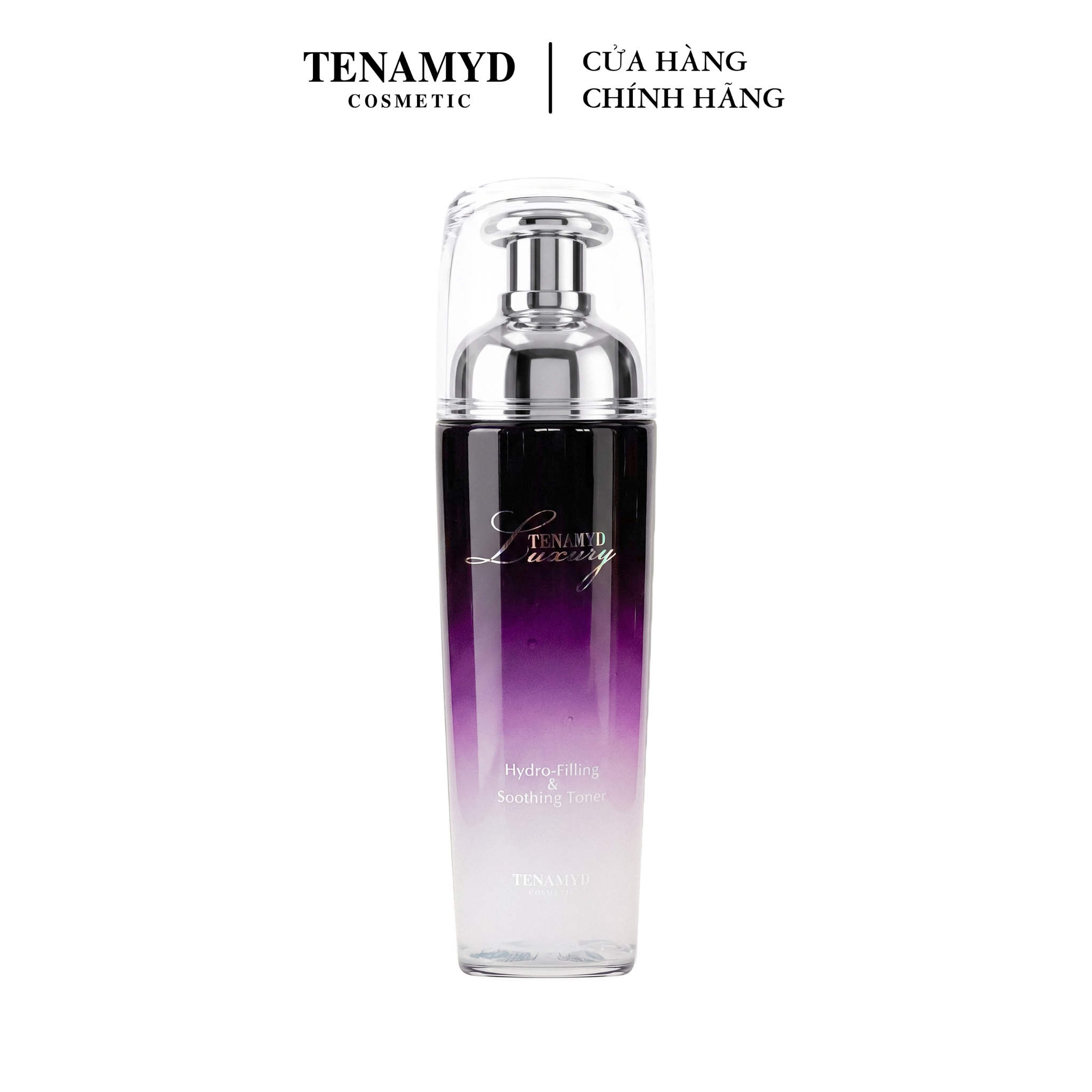 Nước dưỡng cung cấp nước làm mềm da - TENAMYD LUXURY HYDRO - FILLING & SOOTHING TONER/ Chai/ 140ml