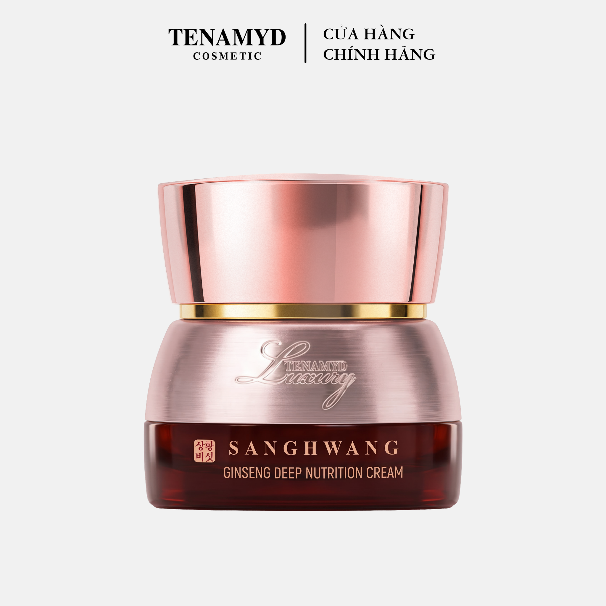 Kem Nấm Thượng Hoàng và Sâm Giàu Dưỡng Chất - TENAMYD LUXURY SANGHWANG GINSENG DEEP NUTRITION CREAM 60g/Lọ