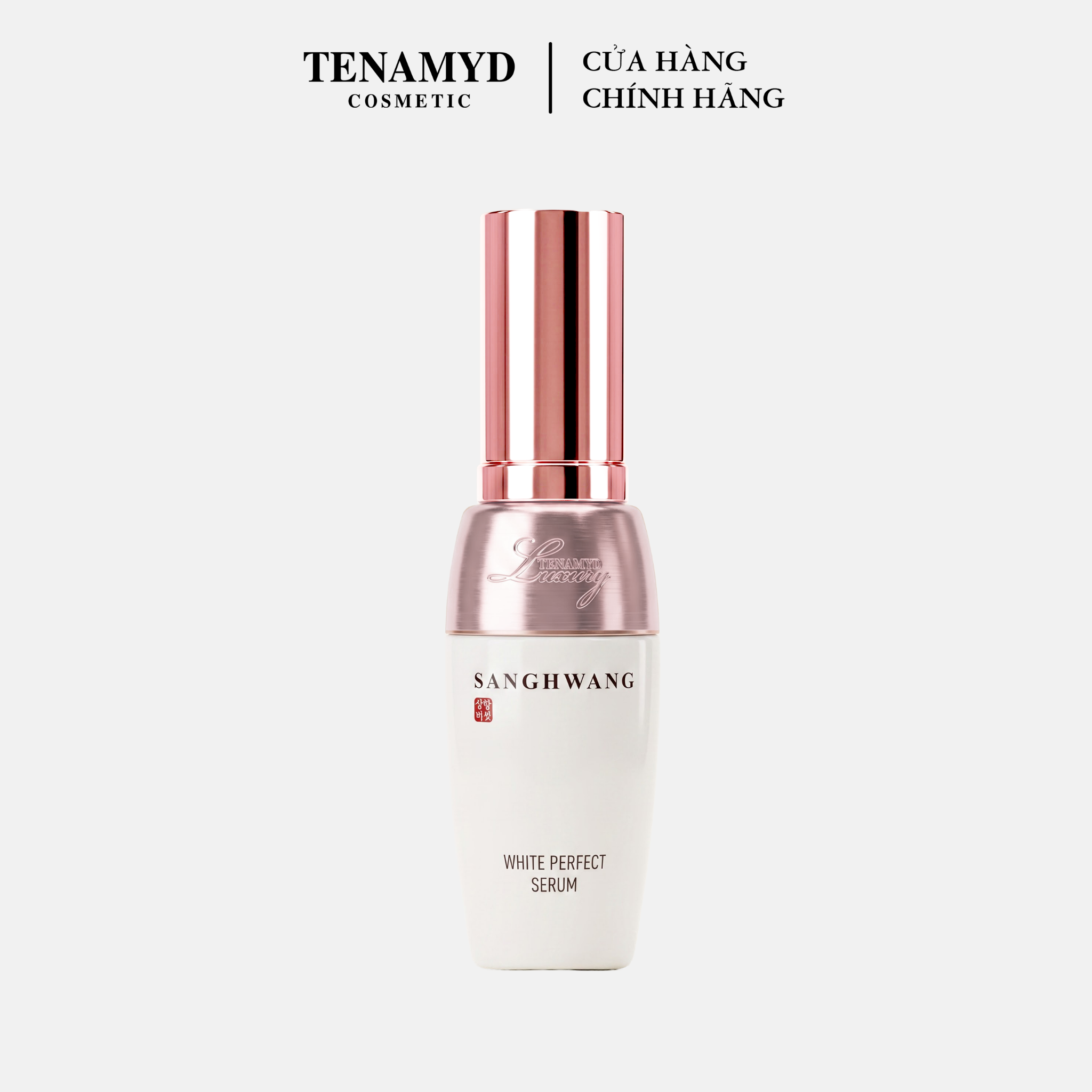 Tinh chất dưỡng trắng da Nấm Thượng Hoàng - TENAMYD LUXURY SANGHWANG WHITE PERFECT SERUM 40ml/Chai