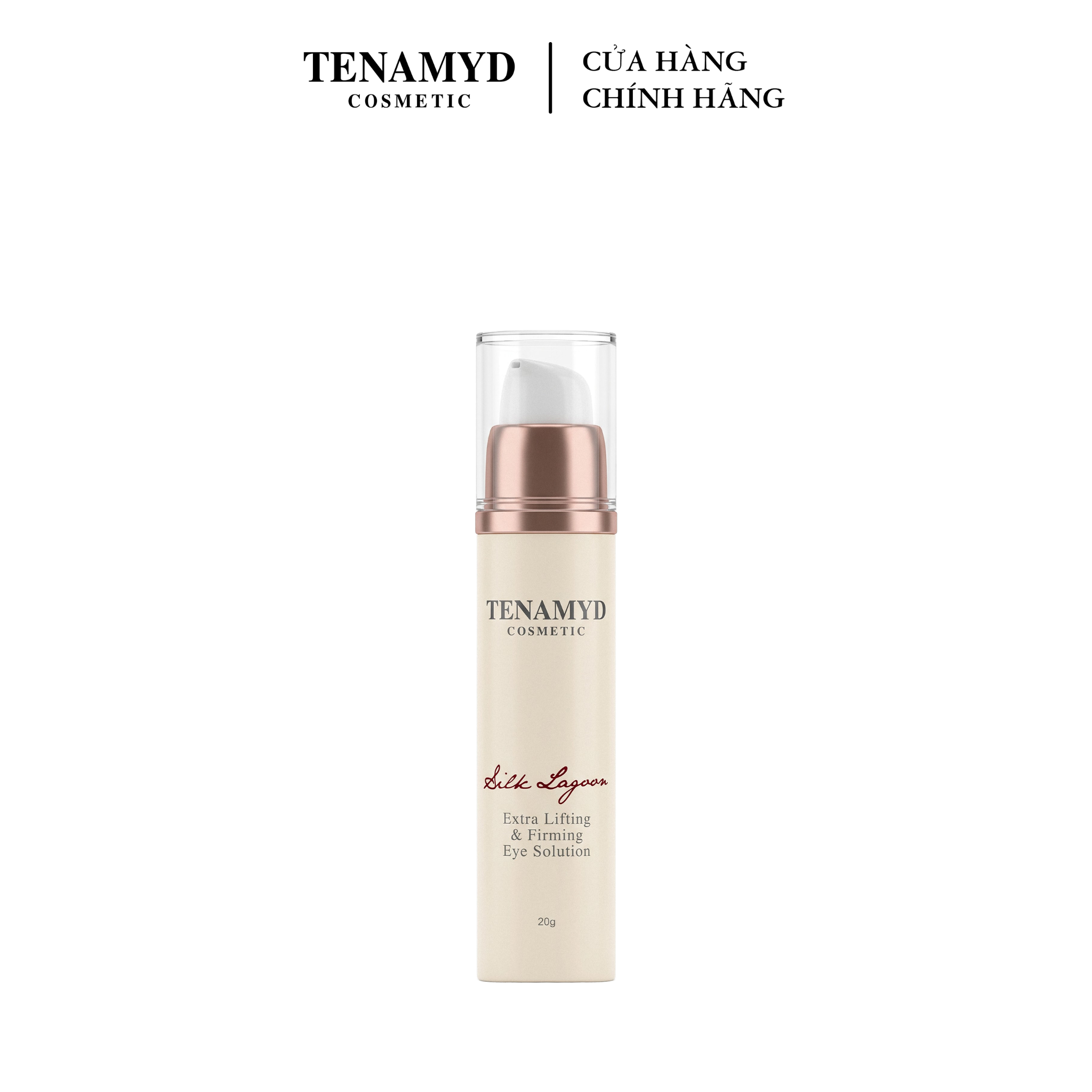 Kem dưỡng dành cho vùng da mắt - TENAMYD SILK LAGOON EXTRA LIFTING & FIRMING EYE SOLUTION/ Chai/ 20g